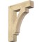 Ekena Millwork Imperial Block Rough Sawn Bracket, Douglas Fir, 6"W x 28"D x 36"H BKT06X28X36IMP05RDF - alternate 1